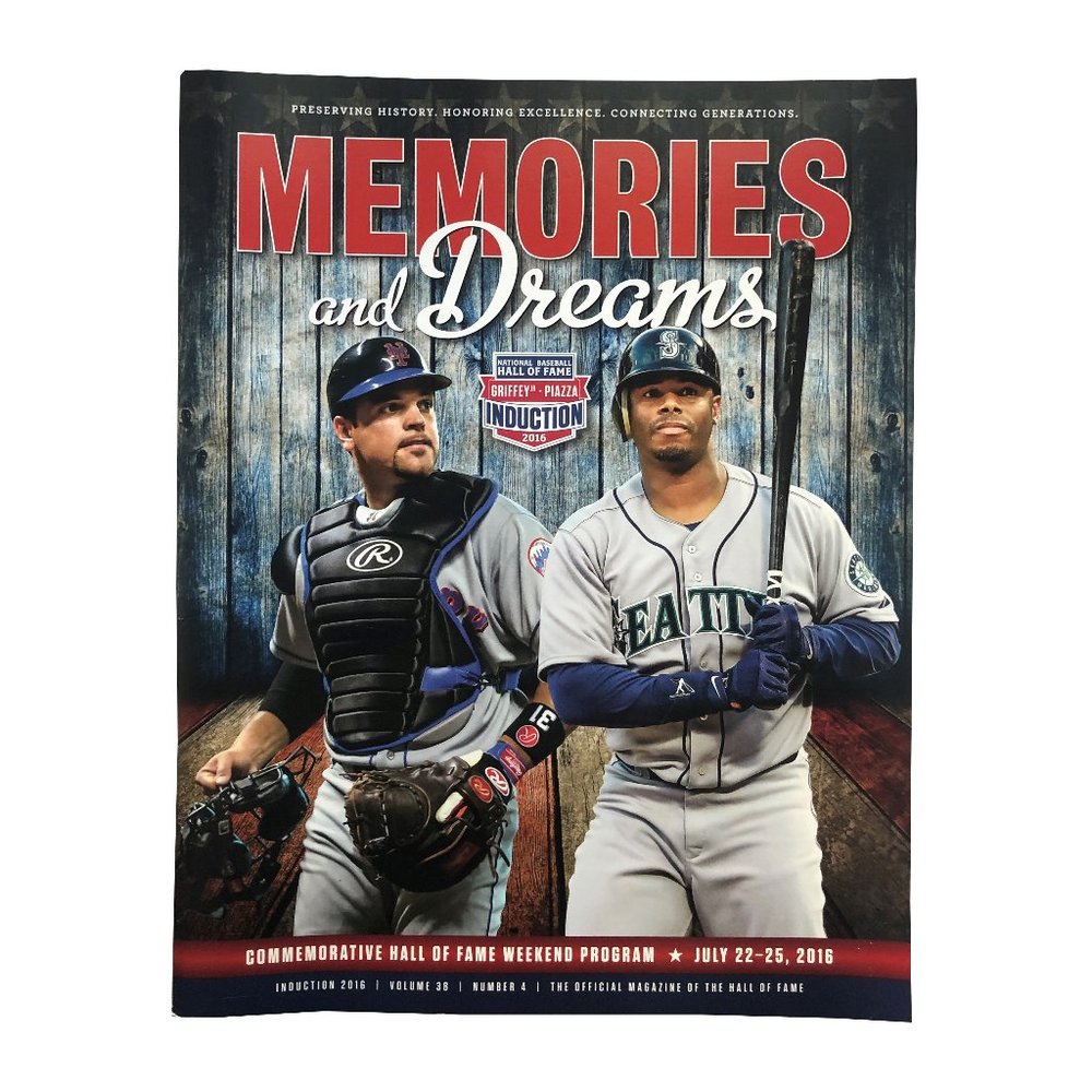 Official 2016 MLB Hall of Fame Induction Program